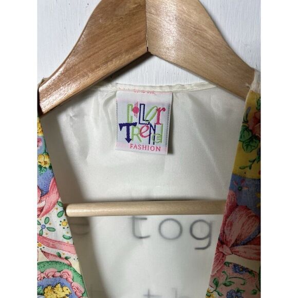 NWT Quirky Grandma core Easter Egg Bunny Vest Size Medium.        Bb - Picture 3 of 7